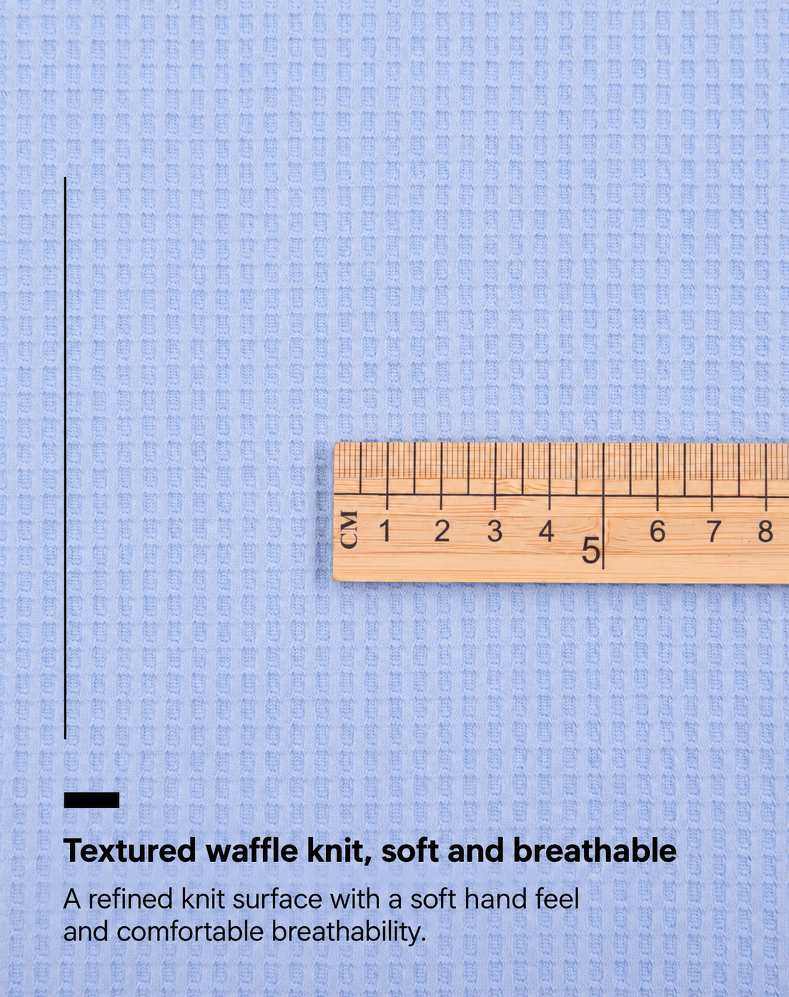 Stretch Waffle Knit