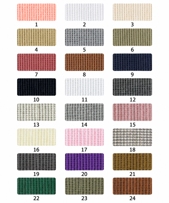 Cotton Waffle Knit