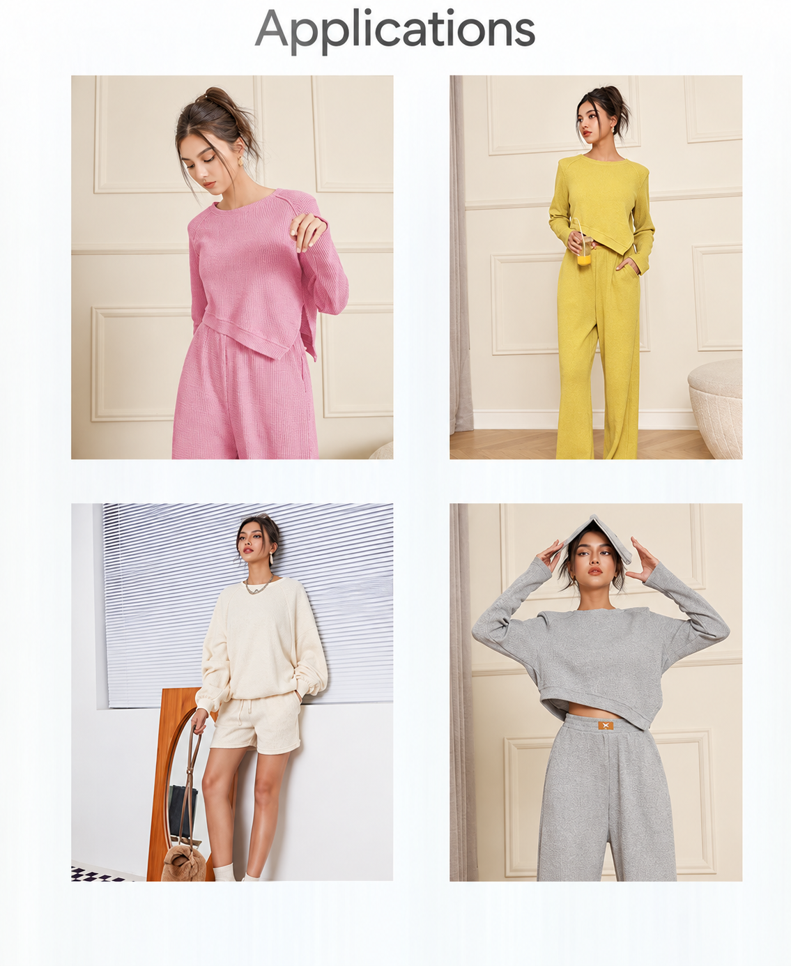 Cotton Waffle Knit