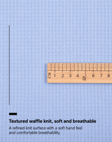Stretch Waffle Knit