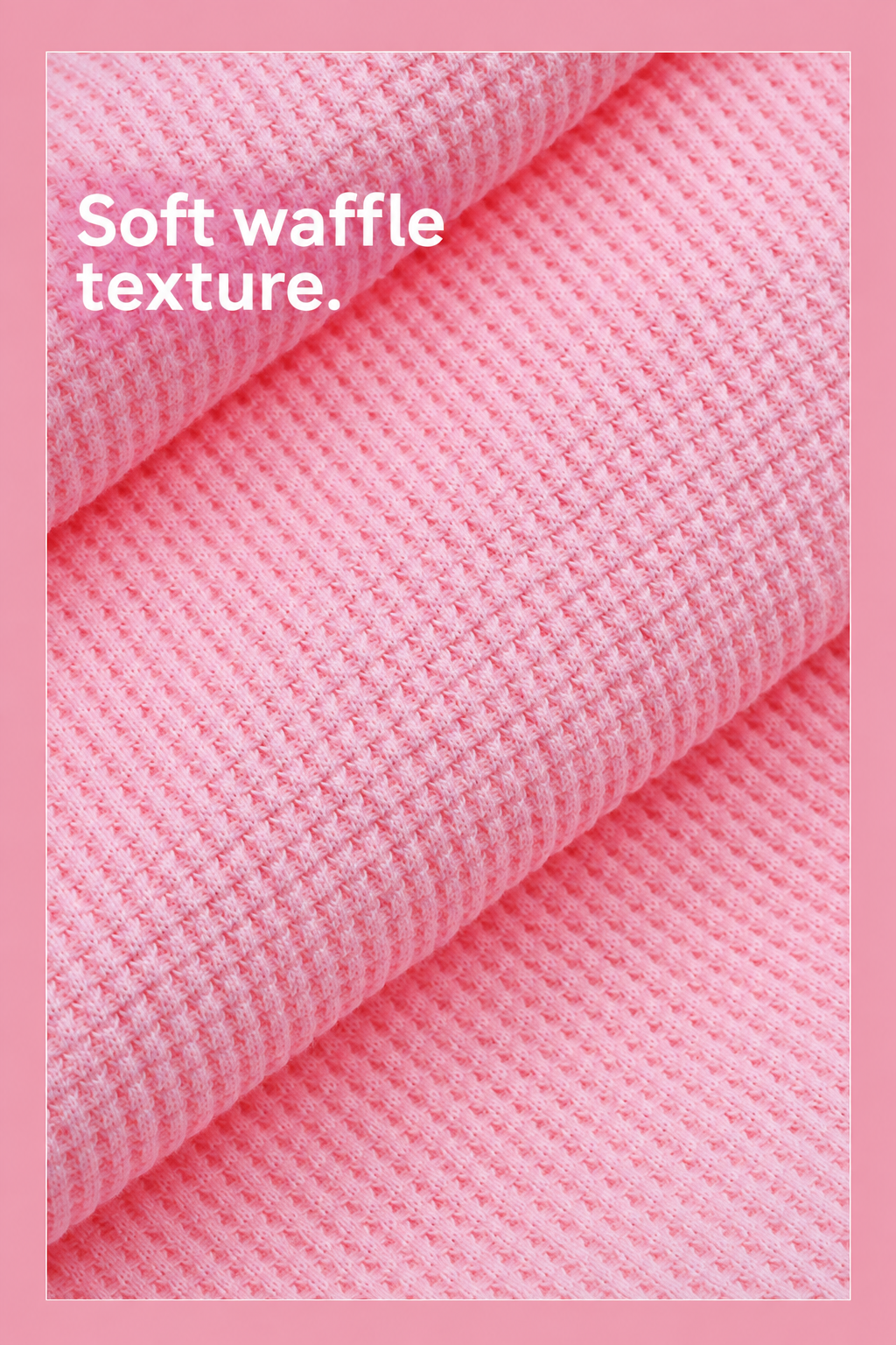 Cotton Waffle Knit