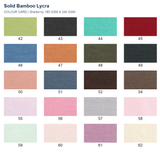 Solid Bamboo Lycra
