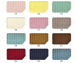 Solid Cotton Rib