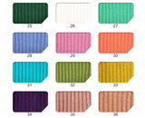 Solid Cotton Rib