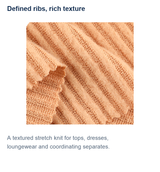 Solid 3x2 European Brushed Rib Fleece