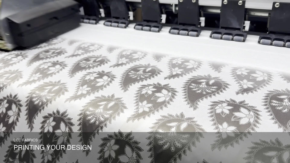 Inside the DEC FABRICS printing factory