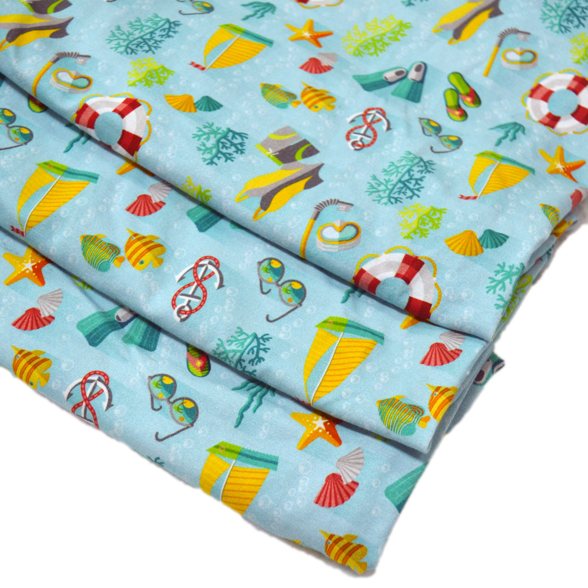 Printed fabric inspiration for a children’s clothing collection