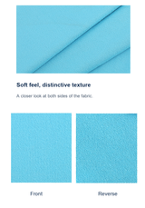 Solid Light Double Brushed Poly