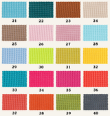 Solid Poly Waffle Knit