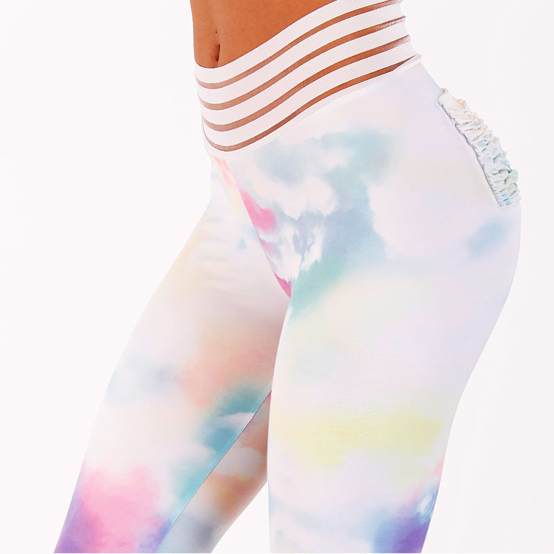 Ombre Seamless High Waist Seamless Yoga Tights For Women Sexy Booty Leggings  With Scrunch Butt Pink Fitness Sports Tights H1221 From Mengyang10, $11.66  | DHgate.Com
